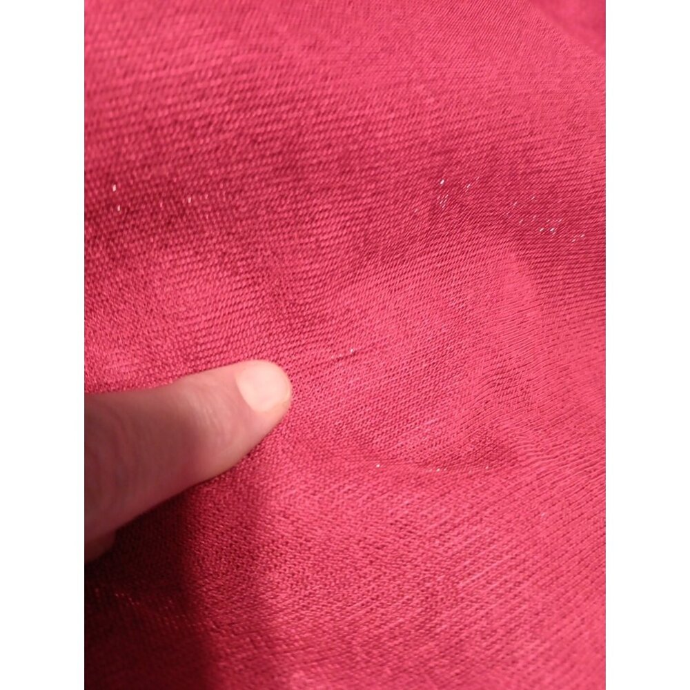 Betsy & Adam Womens 14 Formal Long Dress Red Gold Accent Sparkly Party FLAW - Picture 9 of 9